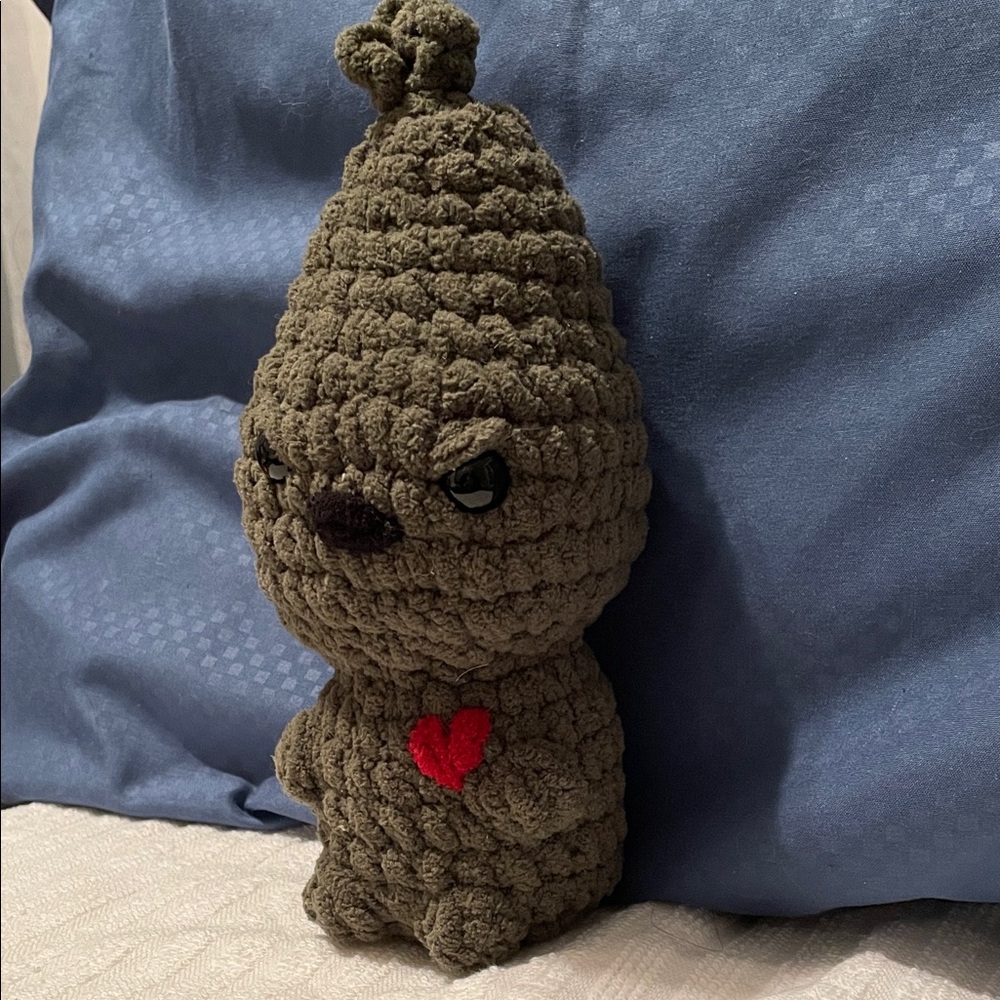 Handmade-Crocheted Plush Grinch